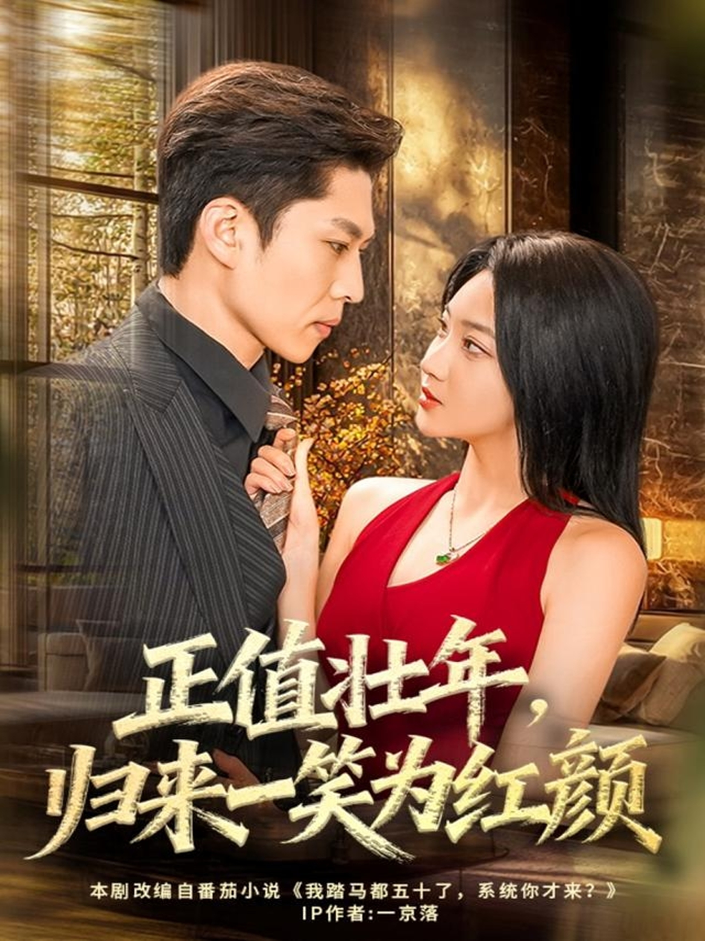 正值壮年，归来一笑为红颜